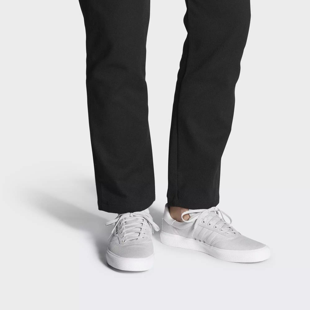 Adidas 3MC Vulc Tenis Grises Para Hombre (MX-21019)